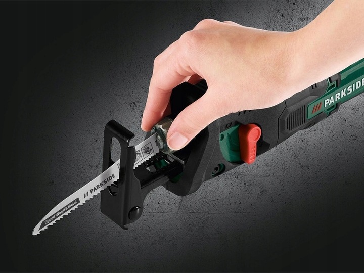 Piła szablasta akumulatorowa Parkside PSSA 20-Li B2
