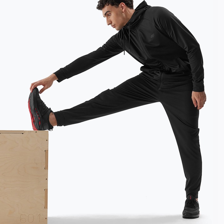 Bluza treningowa męska 4F M209 deep black M