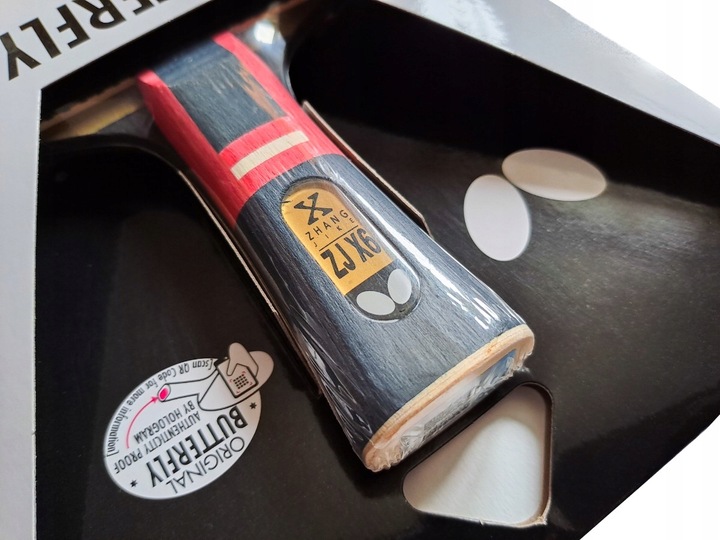 Rakietka Paletka do Tenisa Stołowego Ping Ponga BUTTERFLY Zhang Jike X6