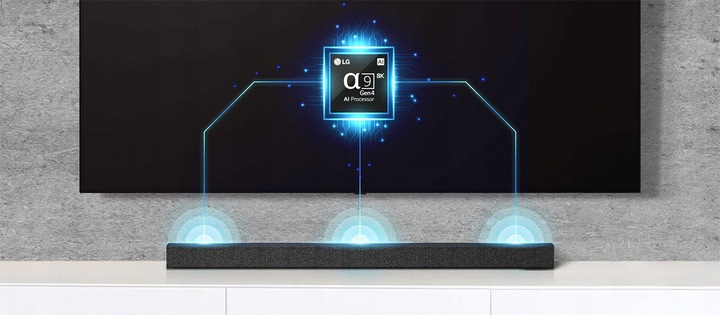 SOUNDBAR LG S60Q 300W 2.1 eARC 2xHDMI USB BLUETOOTH BEZPRZEWODOWY SUB PILOT