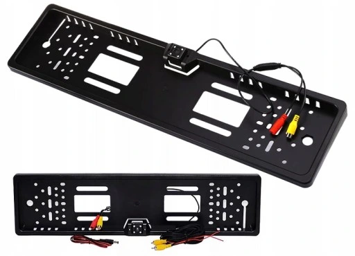 KAMERA COFANIA Z LED W RAMCE TABLICA REJESTRACYJNA