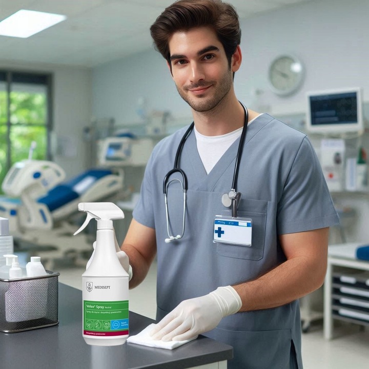 VELOX SPRAY 1L DEZYNFEKCJA POWIERZCHNI