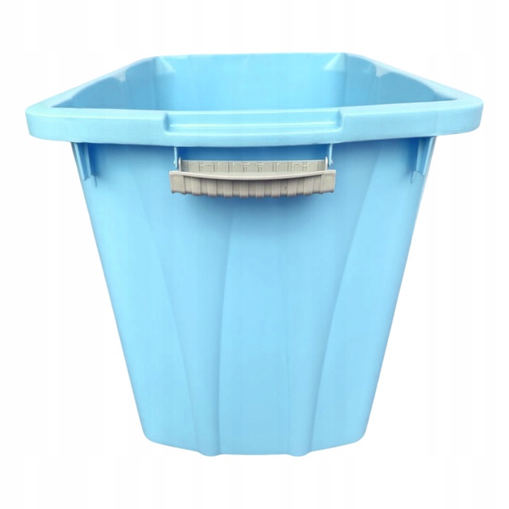 KOSZ NA ZABAWKI 60 L DUŻY POJEMNIK KUFER SKRZYNIA ORGANIZER KÓŁKA POJEMNY