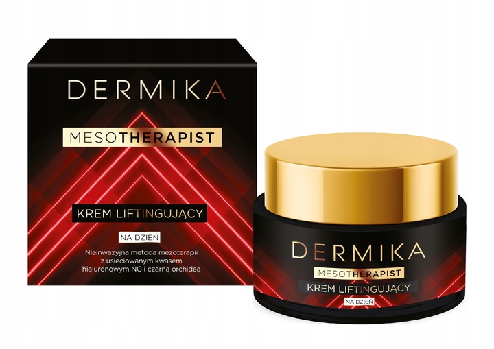 DERMIKA MESOTHERAPIST Krem liftingujący na dzięń 50ml USZKODZONY KARTONIK !
