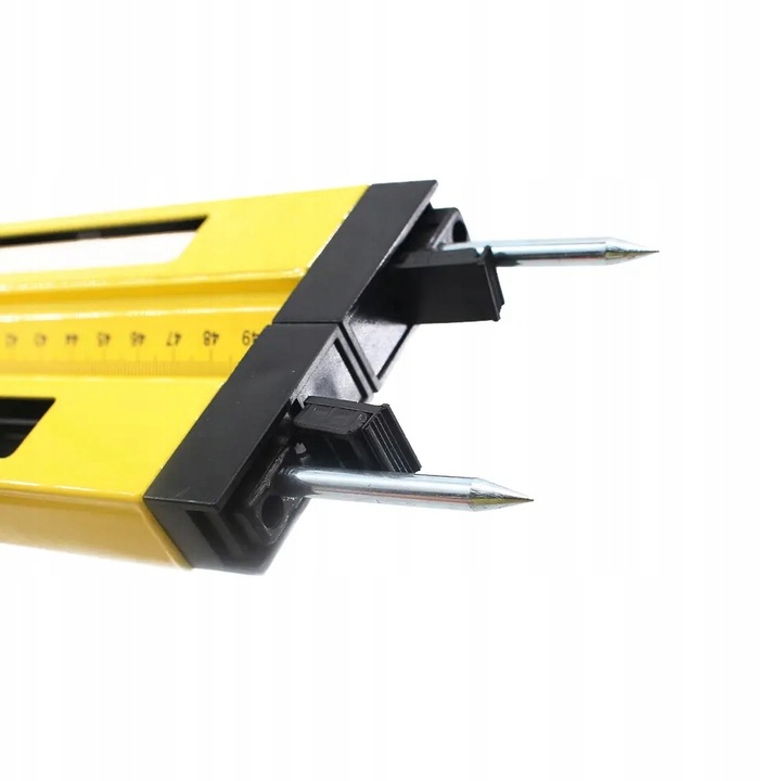 Kątomierz NASTAWNY ALUMINIOWY Kątownik 600 BUDOWLANY ŚLUSARSKI CYRKIEL