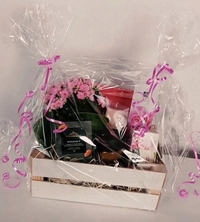 Koszyk Prezentowy Kosz Box Opakowanie Pudełko na Prezent Skrzynka