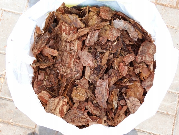 KORA SOSNOWA PRZESIEWANA SORTOWANA Dekoracja Pachnąca Lasem SUPER