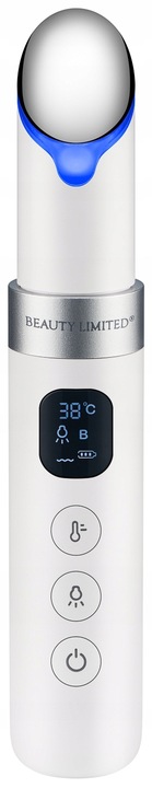 Masażer do twarzy oczu i ust 3w1 LED wibracje ciepło EyeCare Beauty