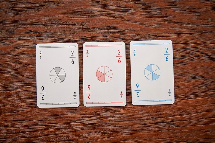 Karty Grabowskiego Ułamki - 9 gier