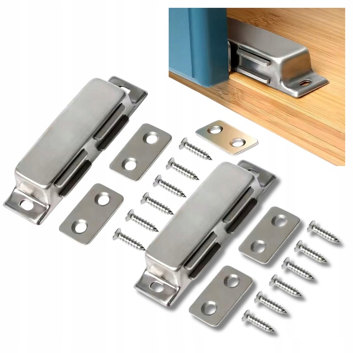 Magnes do Drzwi Szafy Przesuwnej Magnesy do Szafek Szuflad Kuchennych