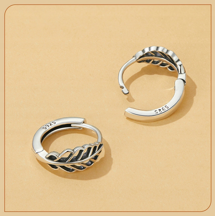 Kolczyki Srebrne PRÓBA 925 KOŁA OBRĘCZE SREBRO KÓŁKA Damskie