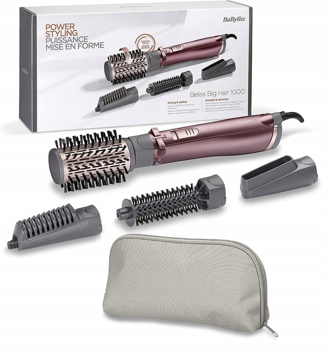 Lokówko-suszarka Babyliss AS960E jonizacja 1000W dwie szczotki 20mm i