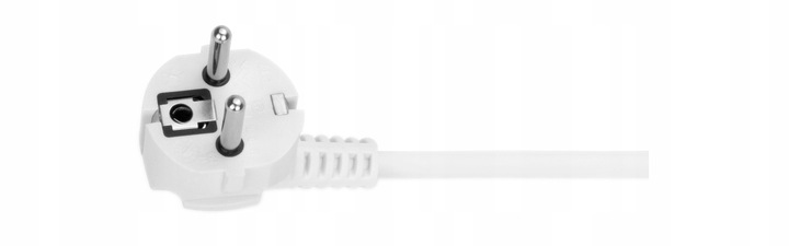 PRZEDŁUŻACZ SIECIOWY JEDNOGNIAZDOWY MOCNY GRUBY KABEL ELEKTRYCZNY 10A