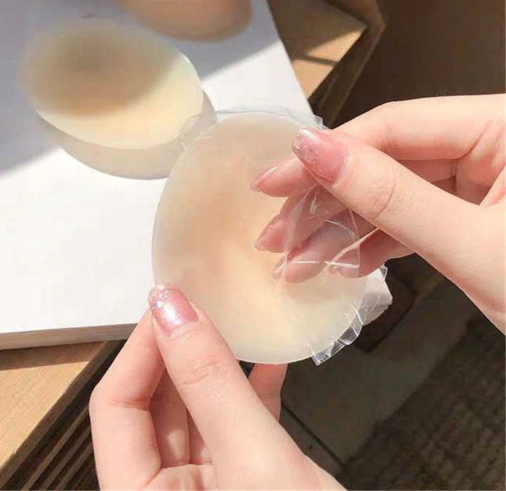 Osłonki silikonowe nakładki naklejki na sutki, brodawki Os2