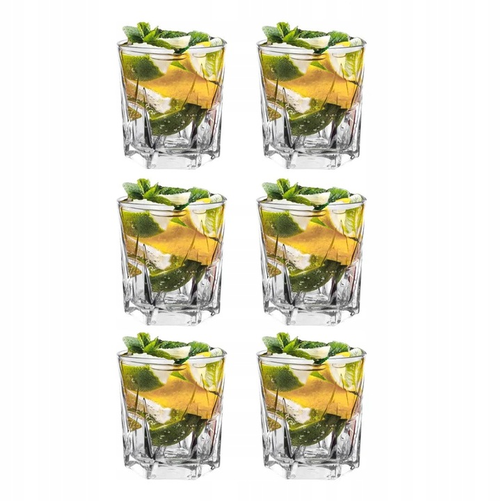 Zestaw szklanek do whisky szklanki do wody Altom Design Henry 330 ml 6