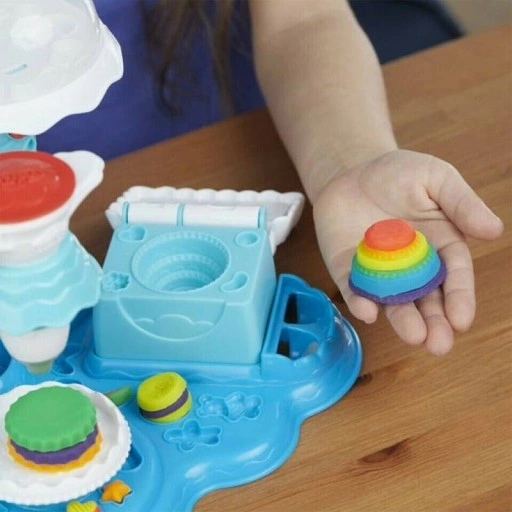 PLAY-DOH CIASTOLINA ZESTAW FABRYKA CIASTEK +7 TUB