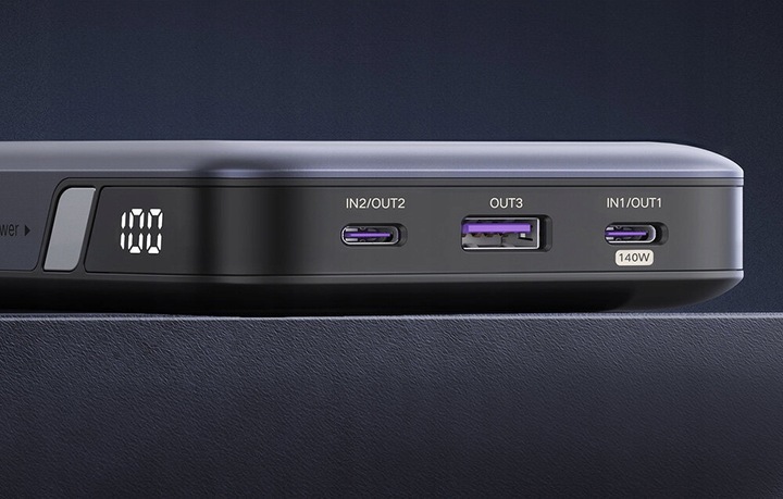 Powerbank UGREEN PB205 25000 mAh 145W Szary