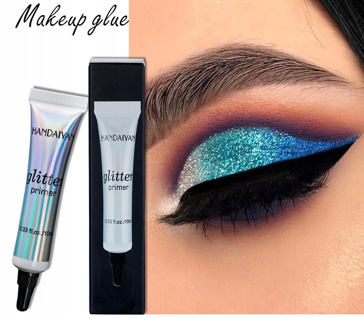 Handaiyan Primer Baza pod cienie brokatowe makijaż Wzmacnia efekt makijażu