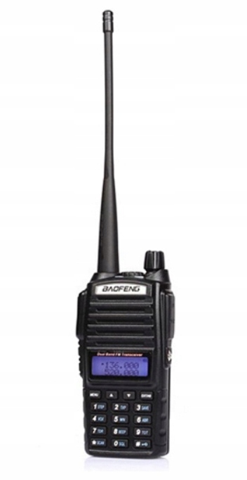KRÓTKOFALÓWKA WALKIE TALKIE BAOFENG UV-82 5W HTQ PMR RADIOTELEFON ZASIĘG