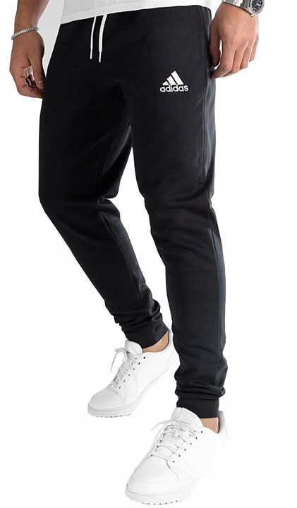 ADIDAS NOWE SPODNIE DRESOWE BAWEŁNA L