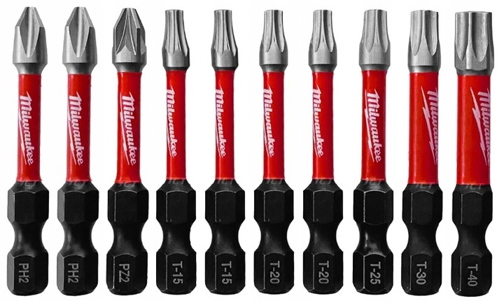 Zestaw Bitów Shockwave nowej generacji 10 szt