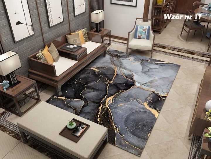 DYWAN DO SALONU 100x150 CM NOWOCZESNE WZORY ANTYPOŚLIZGOWY LOFT XL!!