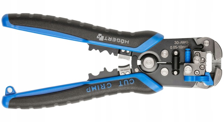 AUTOMATYCZNY ŚCIĄGACZ IZOLACJI 210mm 0.05-10 mm² Hoegert Technik