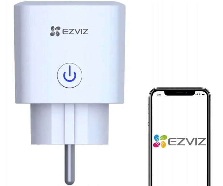 Smart Inteligentne gniazdko WiFi EZVIZ Wi-Fi T30-10A 2300W Harmonogram