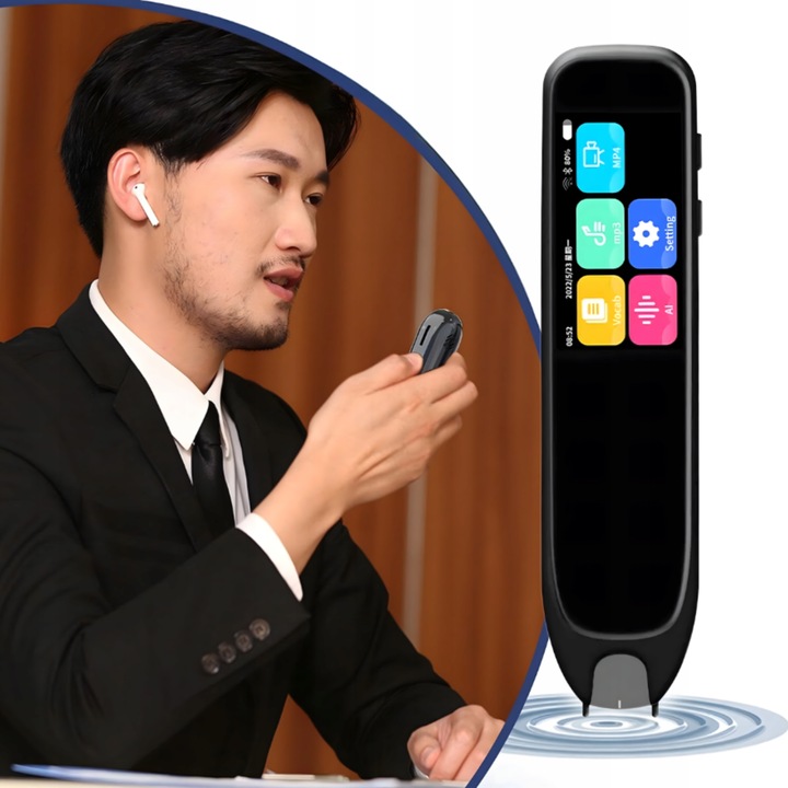 TŁUMACZ ELEKTRONICZNY TRANSLATOR DŁUGOPIS SKANER TEKSTU I MOWY NA ŻYWO