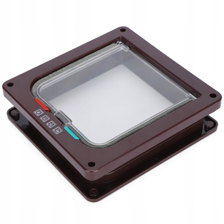 DRZWICZKI TUNEL Z KLAPĄ DLA KOTA/PSA BRĄZOWY M brąz