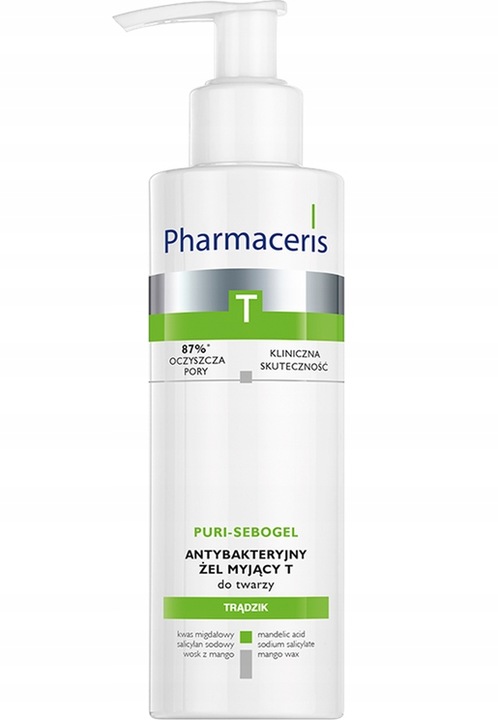 PHARMACERIS T PURI-SEBOGEL 190 ml żel do twarzy