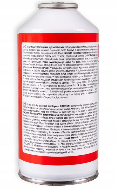 ZESTAW DO NAPEŁNIANIA KLIMATYZACJI AUT 2x GAZ R134A USZCZELNIACZ CZYNNIK