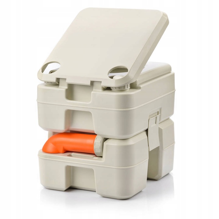 Toaleta turystyczna WC przenośna ze spłuczką działka budowa kemping METEOR