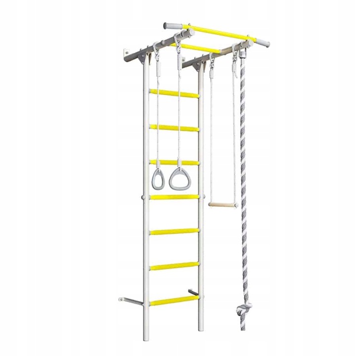 Drabinka gimnastyczna Next 6 z drążkiem