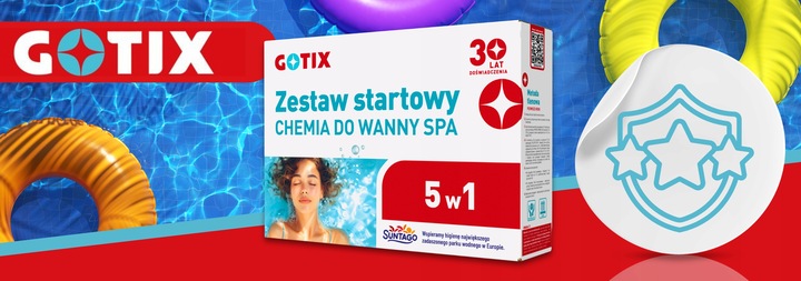 Chemia do Basenu Jacuzzi SPA Zestaw Chemii Basenowej z Tlenem Aktywnym