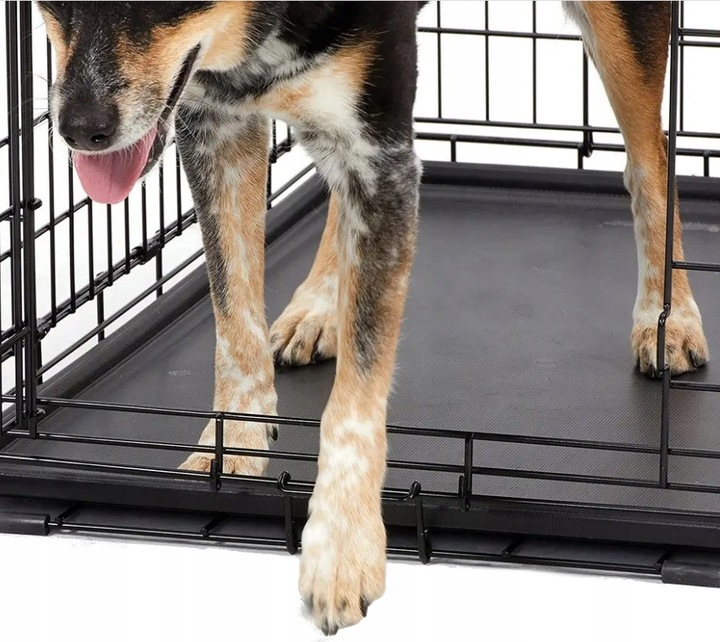 KLATKA METALOWA KENNELOWA TRANSPORTER DLA PSA KOTA ZWIERZĄT XL