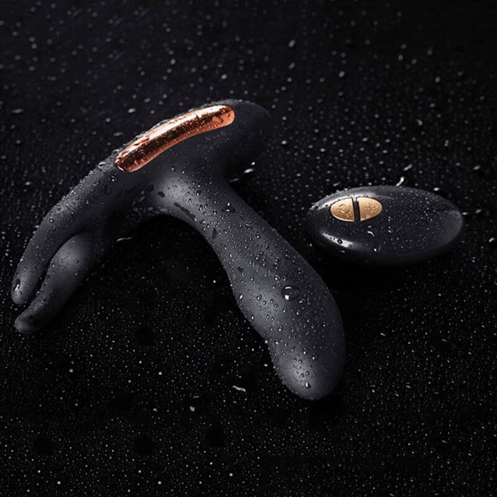 PODGRZEWANY MASAŻER PROSTATY 45stC WIBRATOR DLA PANÓW MASAŻER KROCZA JĄDER