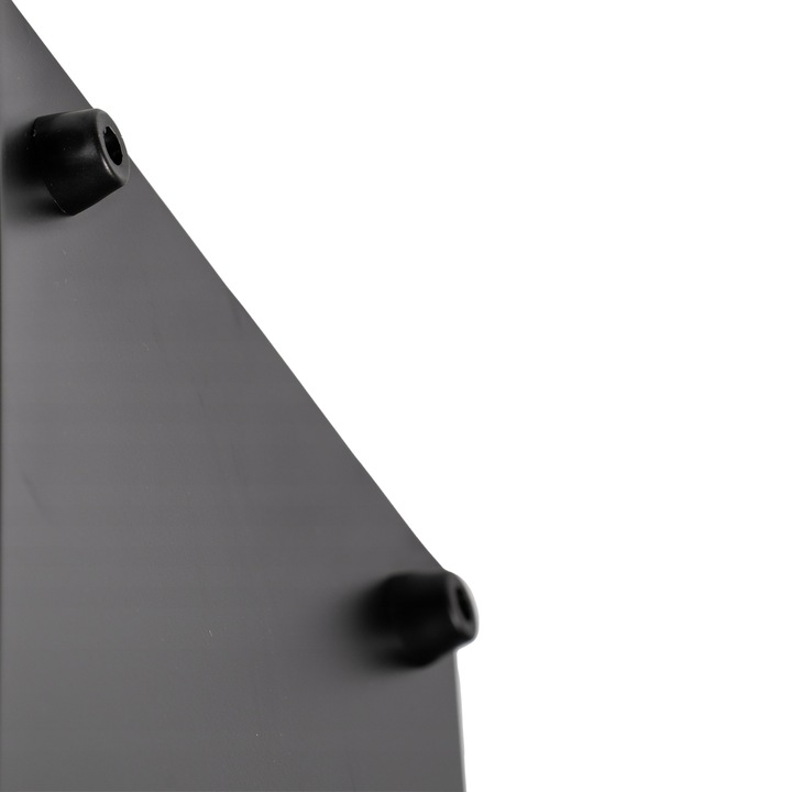 DUŻY CHLEBAK METALOWY Z DESKĄ POJEMNIK NA PIECZYWO CHLEB CZARNY BAMBUSOWY