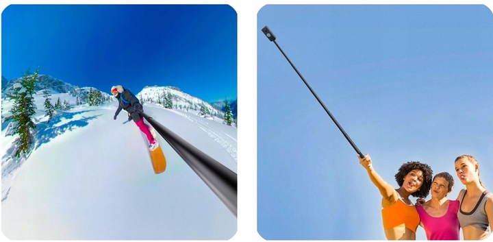 Uchwyt Monopod Grip Selfie Stick 1210 mm ULANZI do GoPro SJCAM DJI Insta360