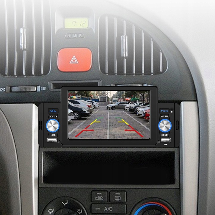 RADIO SAMOCHODOWE 1 DIN USB DOTYKOWE ANDROID AUTO CARPLAY MIRROR LINK