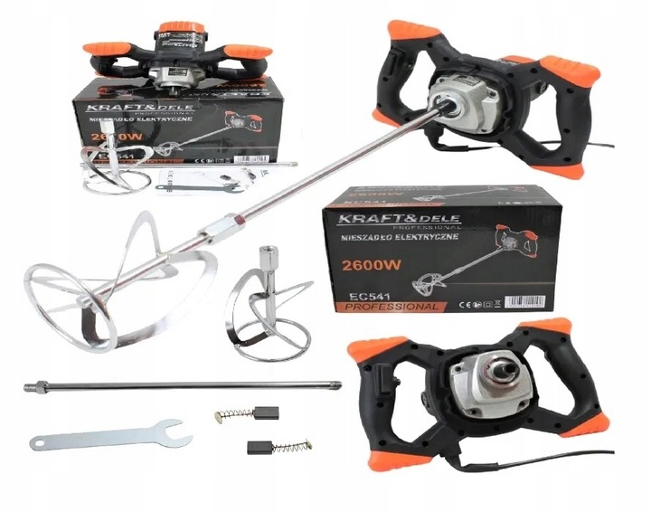 MIESZADŁO ELEKTRYCZNE DO KLEJU FARB ZAPRAW BETONU 2600W MIESZARKA