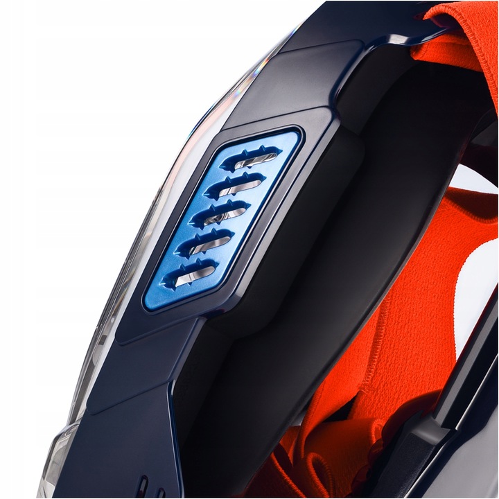 MASKA DO NURKOWANIA SNORKELINGU PEŁNOTWARZOWA NA CAŁĄ TWARZ DO WODY S/M