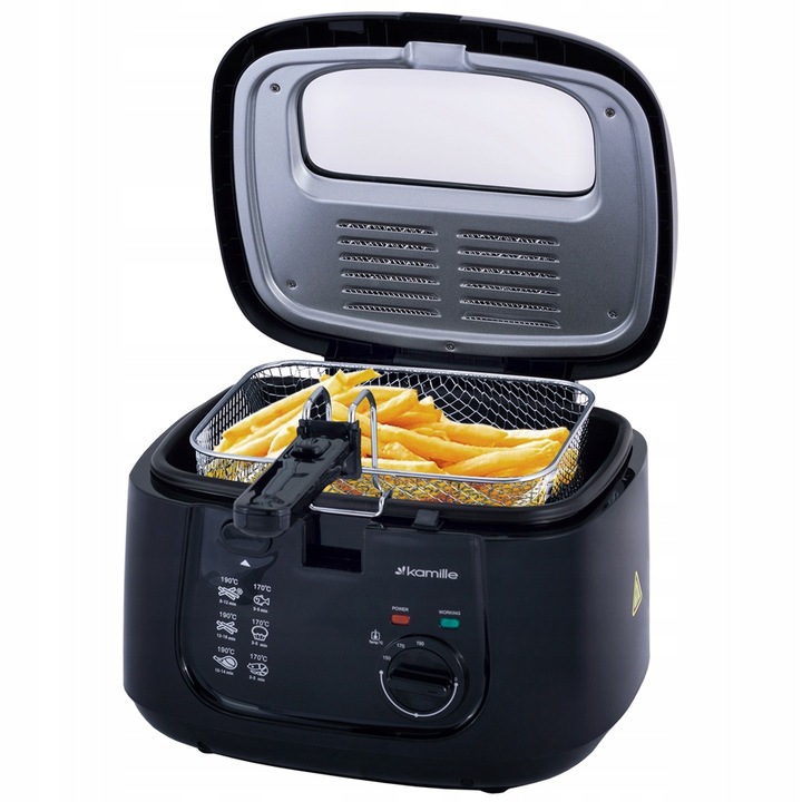 FRYTKOWNICA frytownica OLEJOWA MOCNA 2,5L deep frying KAMILLE