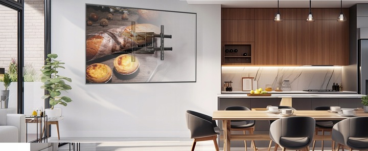 Extra Mocny Obrotowy Uchwyt do Telewizora Wieszak TV 32-90 cali Uniwersalny