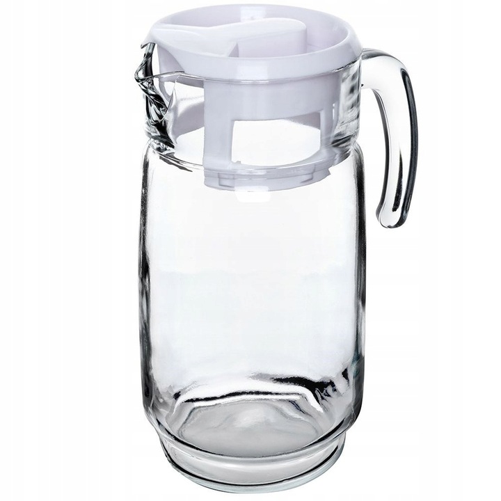 Dzbanek NA NAPOJE wodę sok lemoniadę do napojów szklany z pokrywką