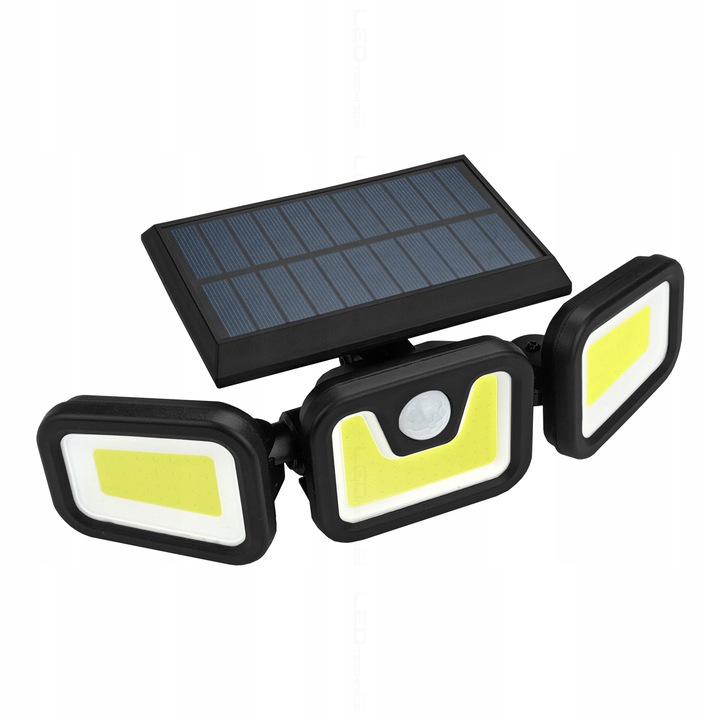 Naświetlacz solarny LED czujnik ruchu zmierzchu PIR Lampa zewnętrzna