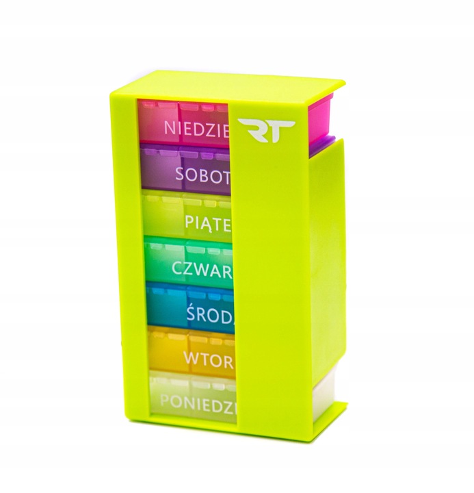 Kasetka pojemnik pudełko tygodniowe na leki Rea Tape wieża