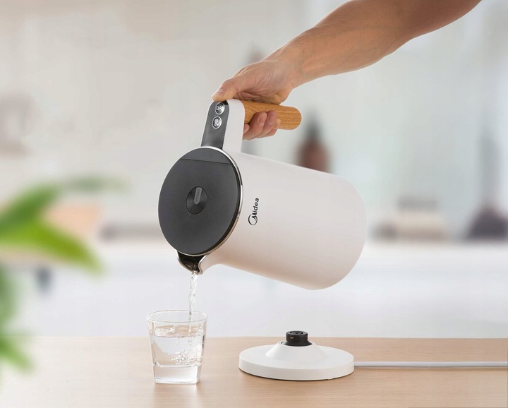 Midea Czajnik elektryczny 1,5L 2200W biały regulacja temperatury