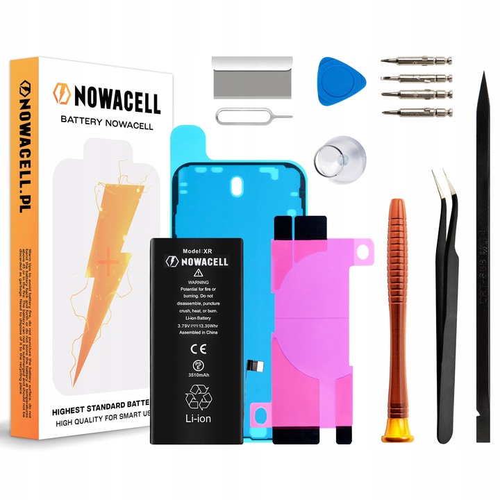 Bateria NOWACELL do iPhone XR- większa pojemność
