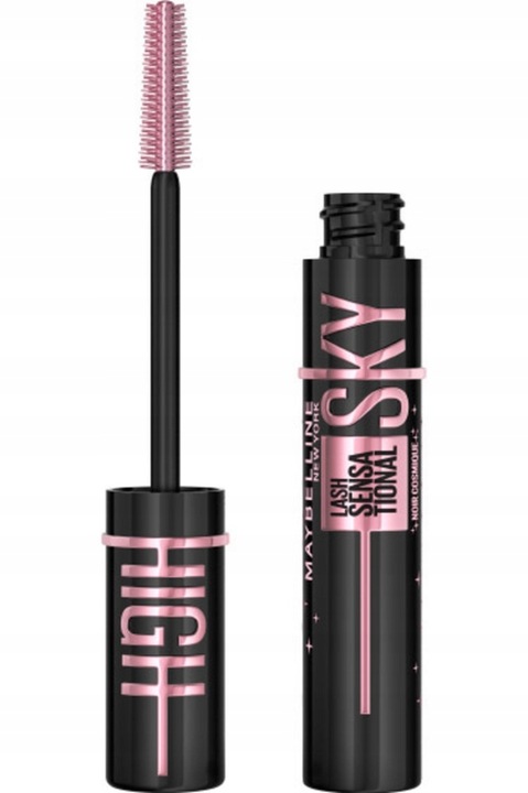 Sky High Wydłużająca Mascara Maybelline Czarny Tusz Do Rzęs Cosmic